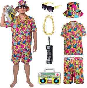 Costume flashy avec guitare